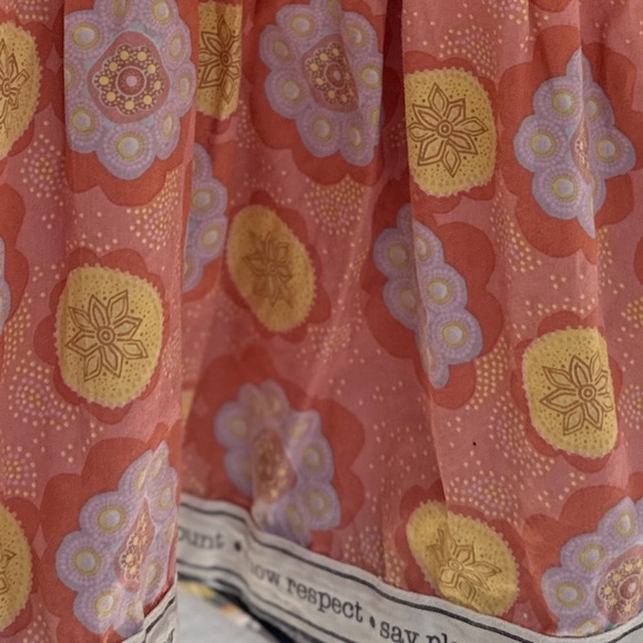 Black and Orange Asymmetrical Ruffled Sundress - Picture 2 of 3